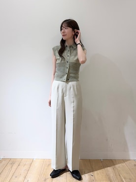 「センスオブプレイス」｜mihoさん（レディース・173cm）の春コーディネート