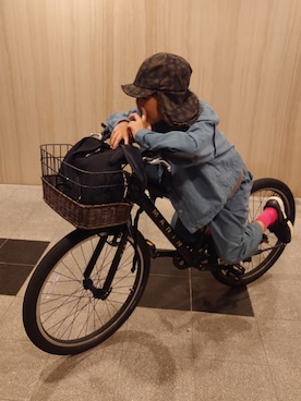 「アイテム（ブルゾン）」を使った、たろうさん（キッズ・134cm）の秋コーディネート