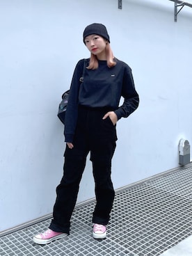 冨永 真依子さん（レディース・151cm）の秋コーディネート