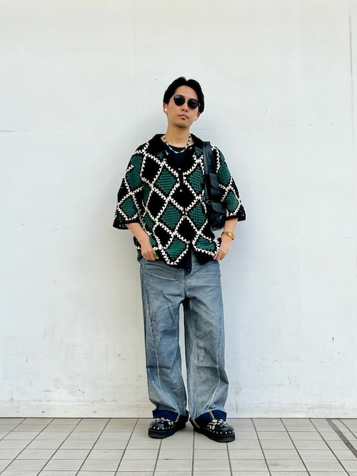 パンツ JieDa LOOSE FIT JEANS BACK SIDE DENIM 楽天市場】JieDa BACK SIDE LOOSE FIT JEANS ジエダ パンツ