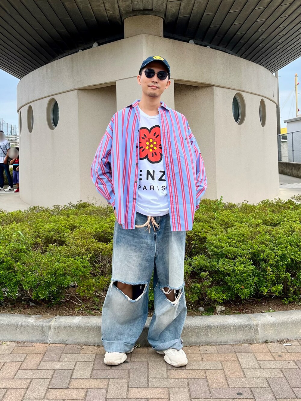 THE GREATEST★韓国★人気★男女兼用★Patch Flower Bucket THE GREATEST☆韓国☆人気☆男女兼用☆Patch Flower Bucket ハット