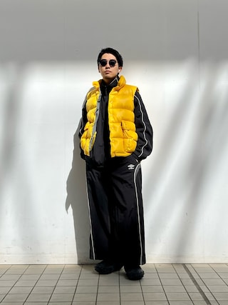 ダイワ　イエロー ダウンベスト 中古・古着通販】DAIWA PIER39 (ダイワ ピア39) ダウンベスト TECH