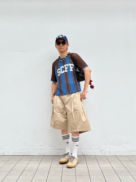macky☺︎さん（メンズ・172cm）の夏コーディネート