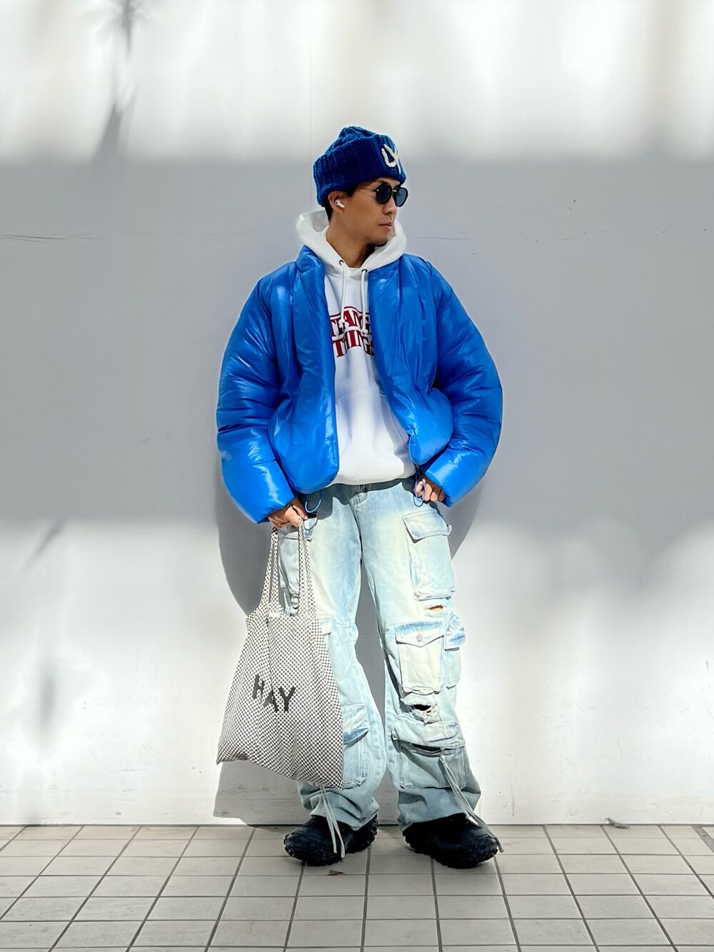 macky☺︎｜YEEZY GAPのダウンジャケット/コートを使った 