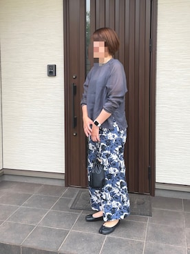 「malla（マーラ）のアイテム」を使った、ぐっさんさん（レディース・166cm）の秋コーディネート
