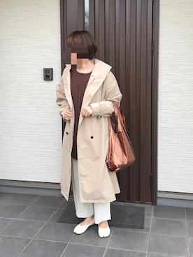 「Hart（ハート）のアイテム」を使った、ぐっさんさん（レディース・166cm）の秋コーディネート