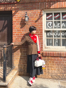 まさこさん(レディース・168cm)の冬コーディネート