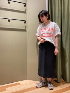 「Green　Parks（グリーンパークス）のアイテム」を使った、yurioneさん（レディース・154cm・40代）の夏コーディネート