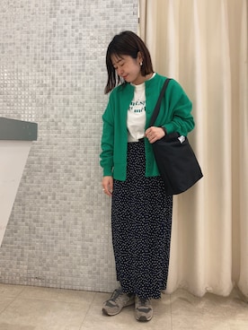 「Green　Parks（グリーンパークス）のアイテム」を使った、yurioneさん（レディース・154cm・40代）の春コーディネート