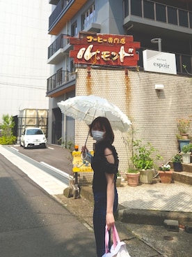 「デニムっていいよね」｜「アイテム（雑貨/ホビー）」を使った、まみたんさん（レディース・167cm）の夏コーディネート