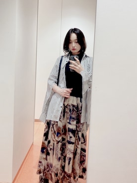 「タートルネック」｜「アイテム（シャツ/ブラウス）」を使った、まみたんさん（レディース・167cm）の秋コーディネート