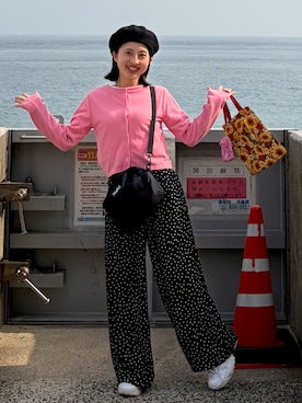 「WEGO（ウィゴー）のアイテム（帽子）」を使った、mさん（レディース・150cm）の春コーディネート