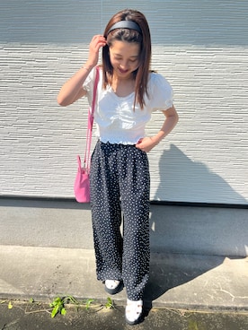 「WEGO（ウィゴー）のアイテム（カチューシャ）」を使った、mさん（レディース・150cm）の夏コーディネート