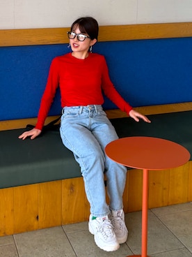 「GRL（グレイル）のアイテム（パンツ）」を使った、mさん（レディース・150cm）の夏コーディネート