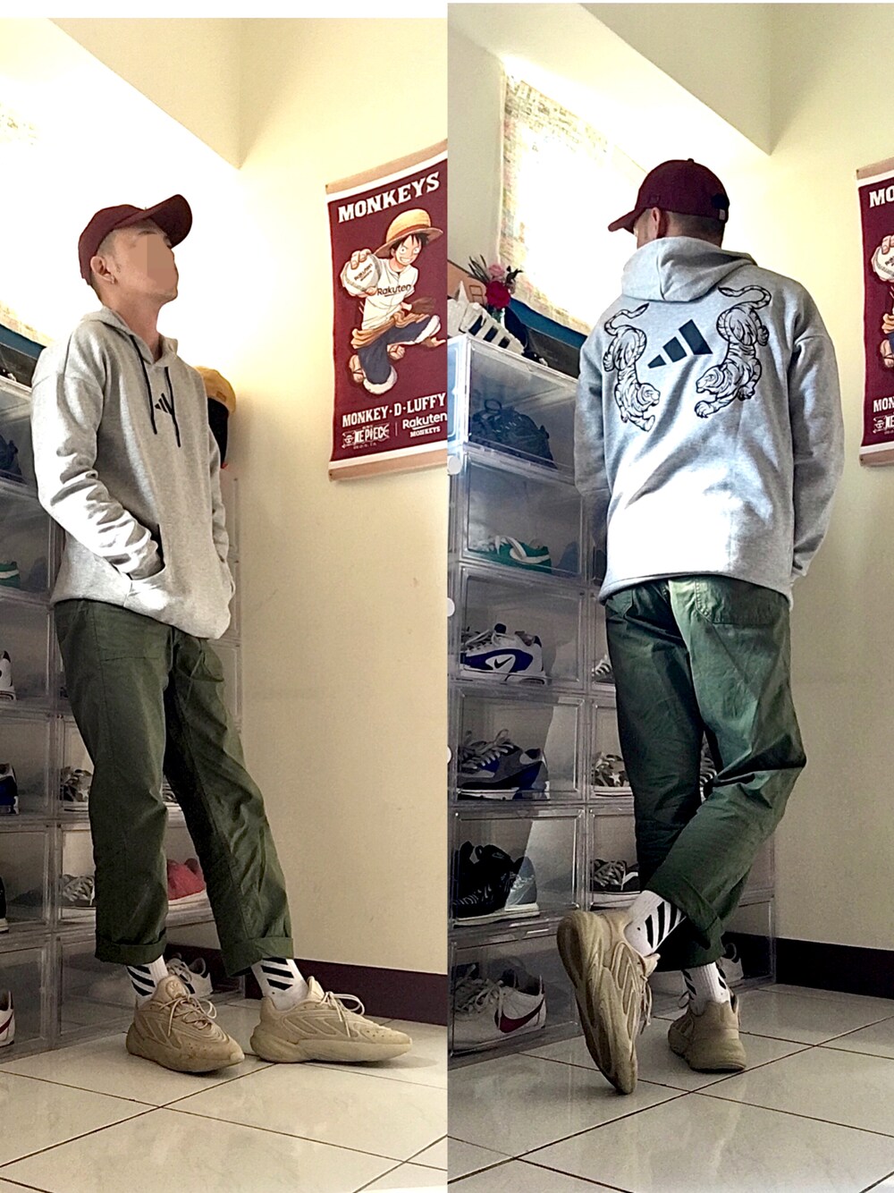 adidas（アディダス）の「タイガー パーカー [Tiger Hoodie