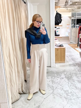 わたなべちひろさん(レディース・157cm)の冬コーディネート