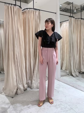 わたなべちひろさん（レディース・157cm）の夏コーディネート