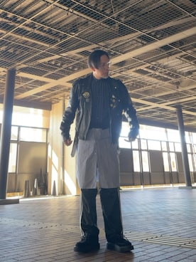 「アイテム（ワンピース/ドレス）」を使った、®️さん（メンズ・171cm・40代）の秋コーディネート