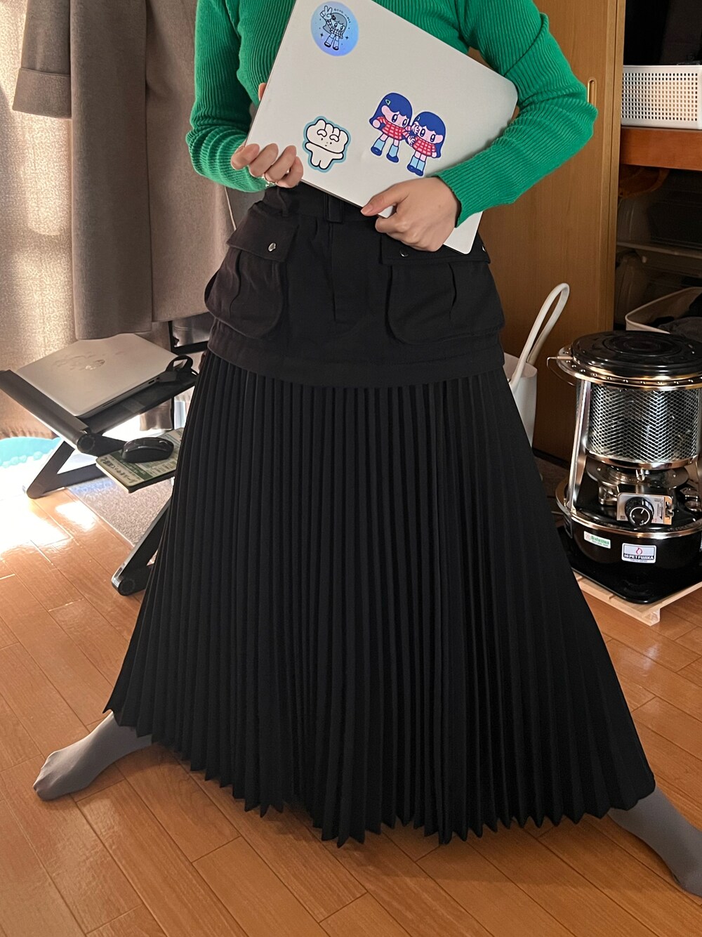 FURFUR（ファーファー）の「ジャンプジャケットスカート（スカート