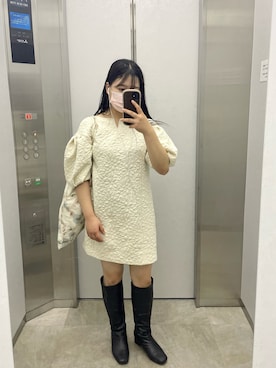「dazzlin（ダズリン）のアイテム（チュニック）」を使った、ねるさん（レディース・153cm）の秋コーディネート