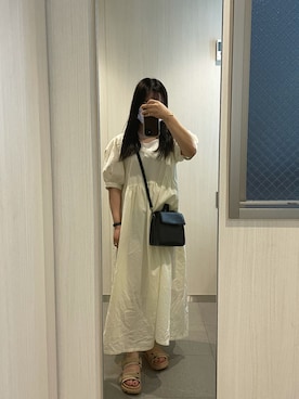 「apres jour（アプレジュール）のアイテム（サンダル）」を使った、ねるさん（レディース・153cm）の秋コーディネート
