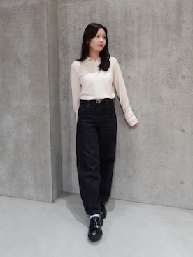 「アイテム（その他）」を使った、あいりさん（レディース・157cm）の秋コーディネート