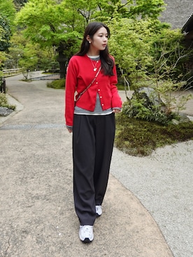 あいりさん（レディース・157cm）の春コーディネート