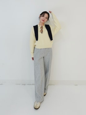 「アイテム（ピアス（両耳用））」を使った、あいりさん（レディース・157cm・20代）の冬コーディネート