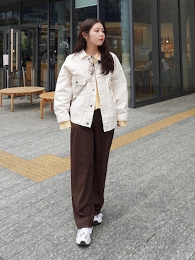 あいりさん（レディース・157cm）の春コーディネート