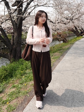 あいりさん（レディース・157cm）の春コーディネート