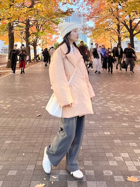 「VIS（ビス）のアイテム」を使った、あいりさん（骨格ウェーブ・レディース・157cm）の冬コーディネート