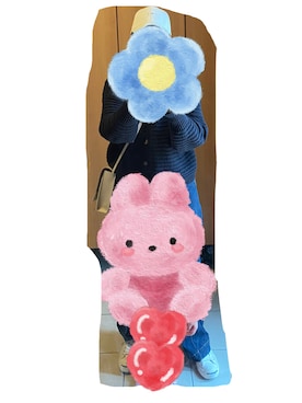 「Alphabets alphabet（アルファベッツアルファベット）のアイテム」を使った、ゆきぽんさん（レディース・162cm）の春コーディネート