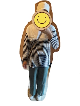 「Alphabets alphabet（アルファベッツアルファベット）のアイテム」を使った、ゆきぽんさん（レディース・162cm）の春コーディネート