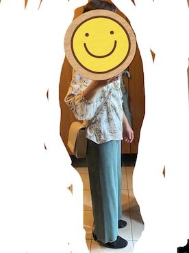 「Alphabets alphabet（アルファベッツアルファベット）のアイテム」を使った、ゆきぽんさん（レディース・162cm）の春コーディネート