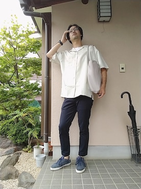 としぼーさん（メンズ・178cm）の夏コーディネート