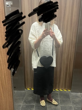 「アイテム（ポロシャツ）」を使った、まかおりさん（レディース・159cm）の秋コーディネート