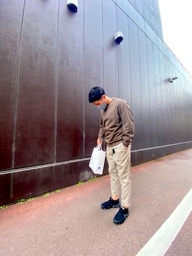 「プラスJ」｜櫻井建将さん（メンズ・174cm）の春コーディネート