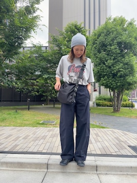 「UNIQLO（ユニクロ）のアイテム」を使った、kayoさん（レディース・164cm）の夏コーディネート