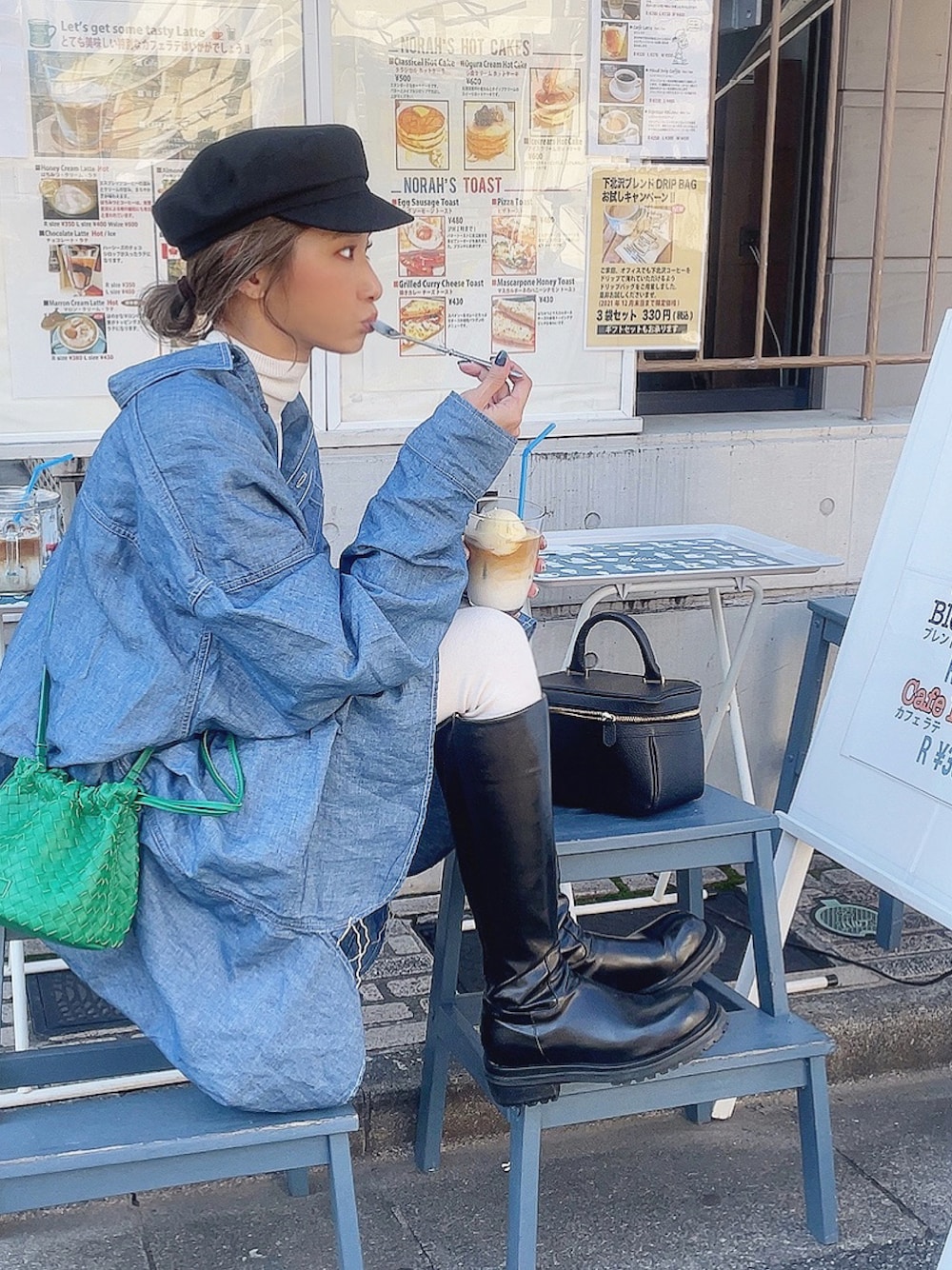 VINTAGE S.V アイリッシュリネン 4XL シャンブレーシャツを使っ
