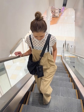 「 hellam（へラム）のアイテム」を使った、kayoさん（レディース・164cm）の夏コーディネート