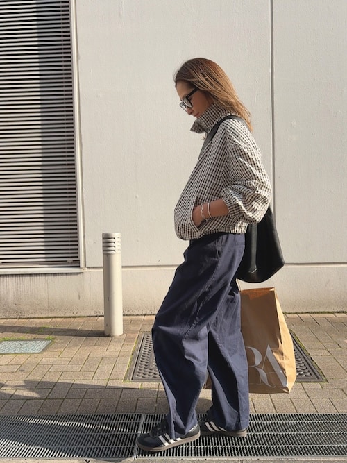 「adidas(アディダス)のサンバ OG / SAMBA OG / アディダスオリジナルス adidas Originals スニーカー(スニーカー)」を使った、kayoさん(レディース・164cm)の秋コーディネート
