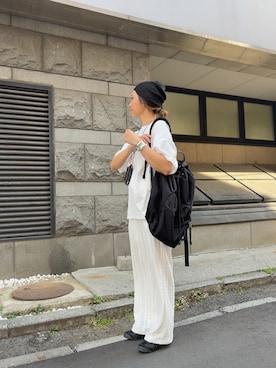 「Onitsuka Tiger（オニツカタイガー）のアイテム」を使った、kayoさん（レディース・164cm）の春コーディネート