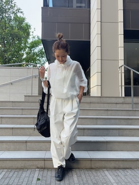 「Onitsuka Tiger（オニツカタイガー）のアイテム」を使った、kayoさん（レディース・164cm）の春コーディネート