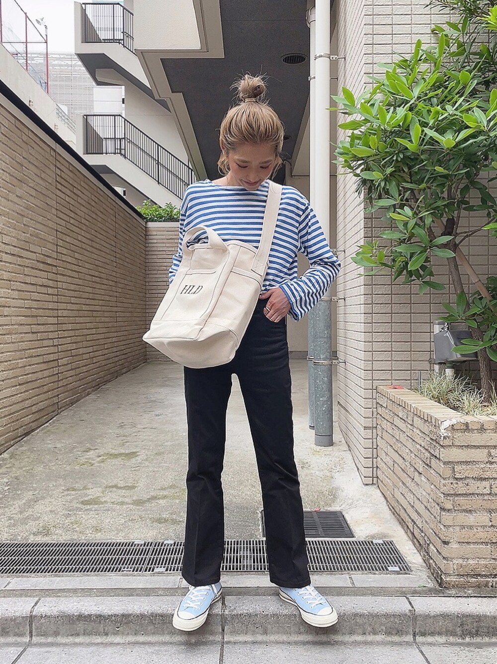 CANAL JEAN（キャナルジーン）の「arc センタープレスフレア