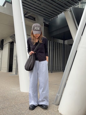 「hellam（へラム）のアイテム」を使った、kayoさん（レディース・164cm）の春コーディネート