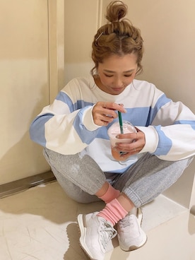 「アイテム（ピアス（両耳用））」を使った、kayoさん（レディース・164cm）の夏コーディネート