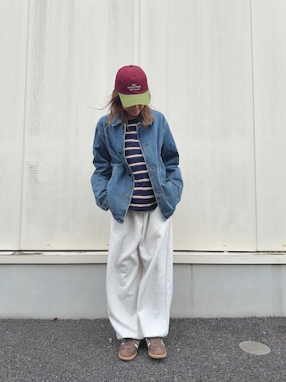 「OLEND(オレンド)のOLEND ONA SOFT BAG(ハンドバッグ)」を使った、kayoさん(レディース・164cm)の秋コーディネート
