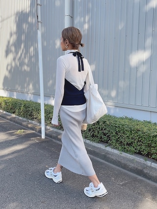 RED CHOP WORKS リブニットペンシルスカート CANAL JEAN（キャナルジーン）の「RED CHOP WORKS(レッド