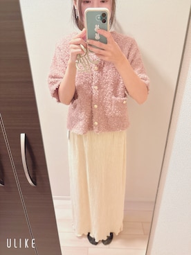 「アイテム（アクセサリー）」を使った、haruさん（レディース・154cm）の秋コーディネート