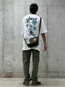 伊藤英俊さん（メンズ・179cm）の夏コーディネート